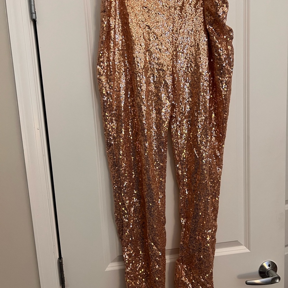 Sequin Gold leggings
